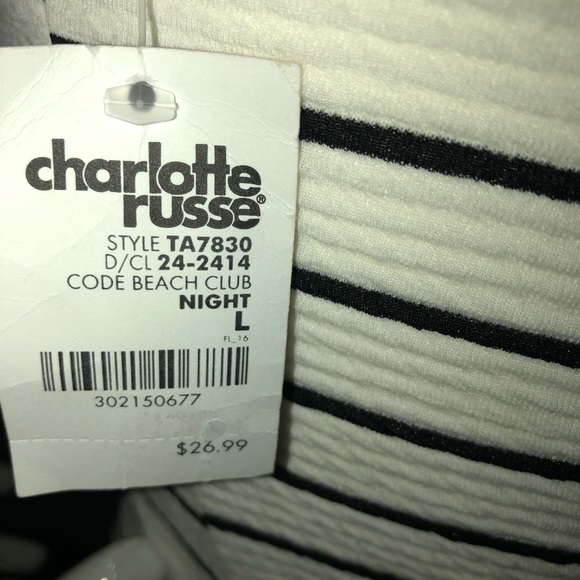 Striped envelope dress - Picture 5 of 5